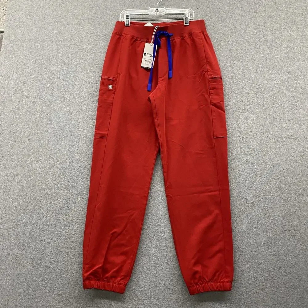 FIGS Men’s Weston Jogger Scrub Pants XS Short Winning Red NWT Limited Edition